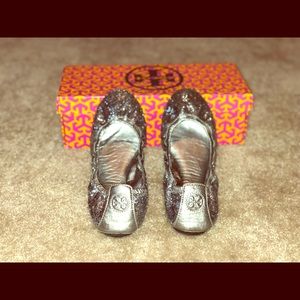 Sparkly Flats, Size 8